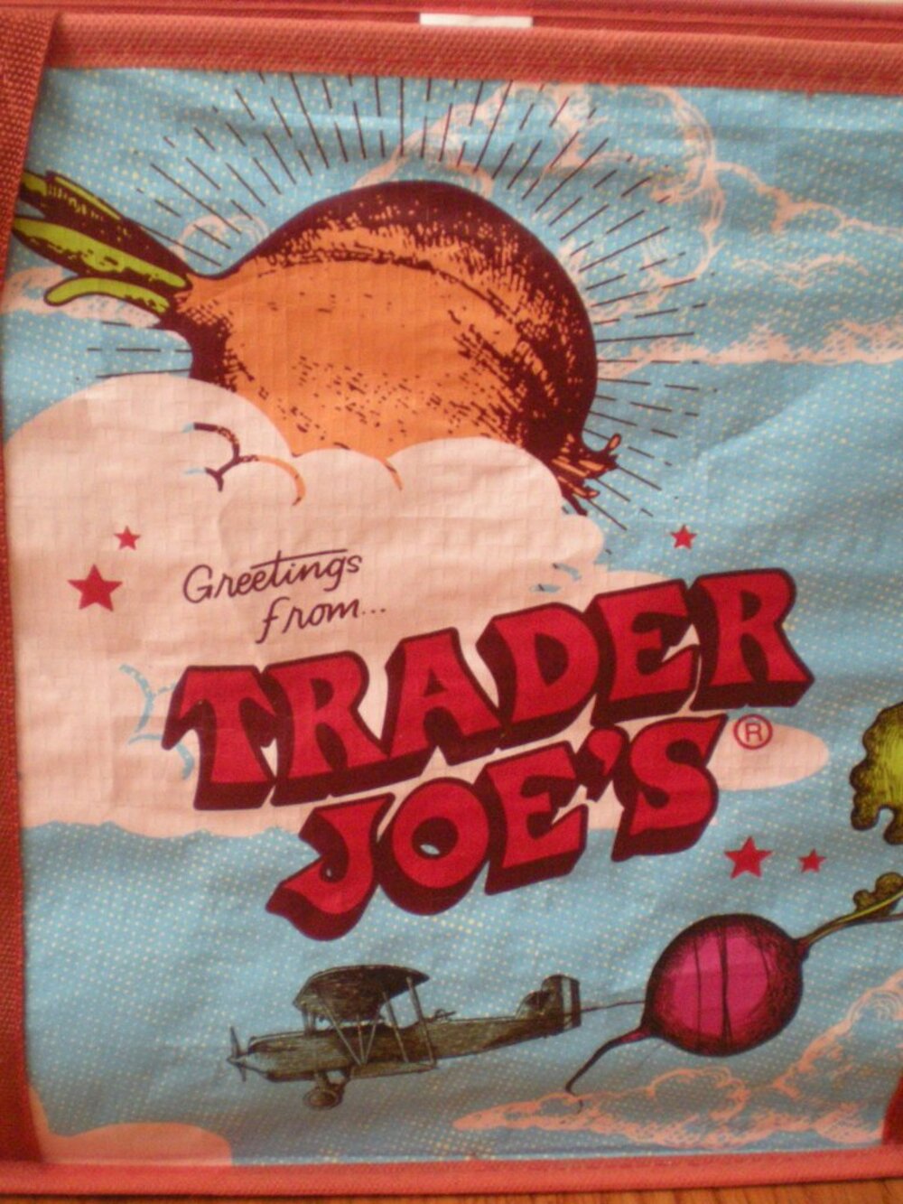 Trader Joe's Rectangle Collapsible Grocery Bag